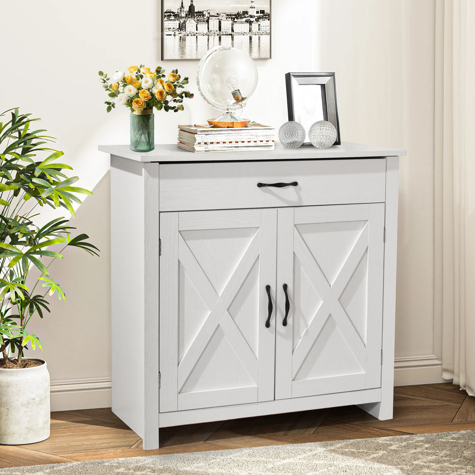 Dmitry 2 door accent cabinet discount